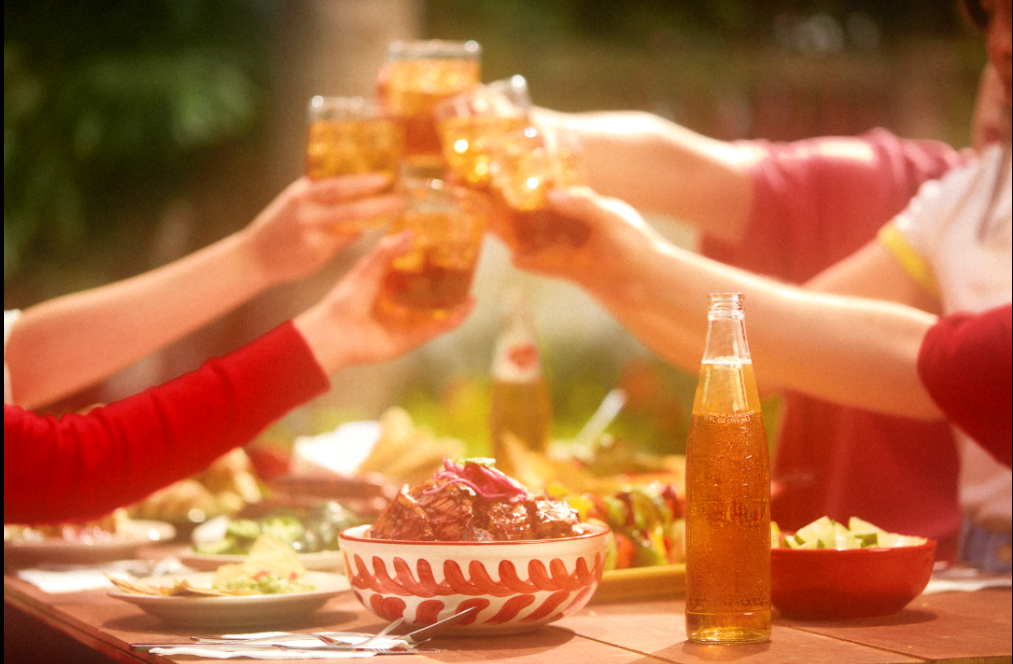 A toast made with delicious Fresh soda